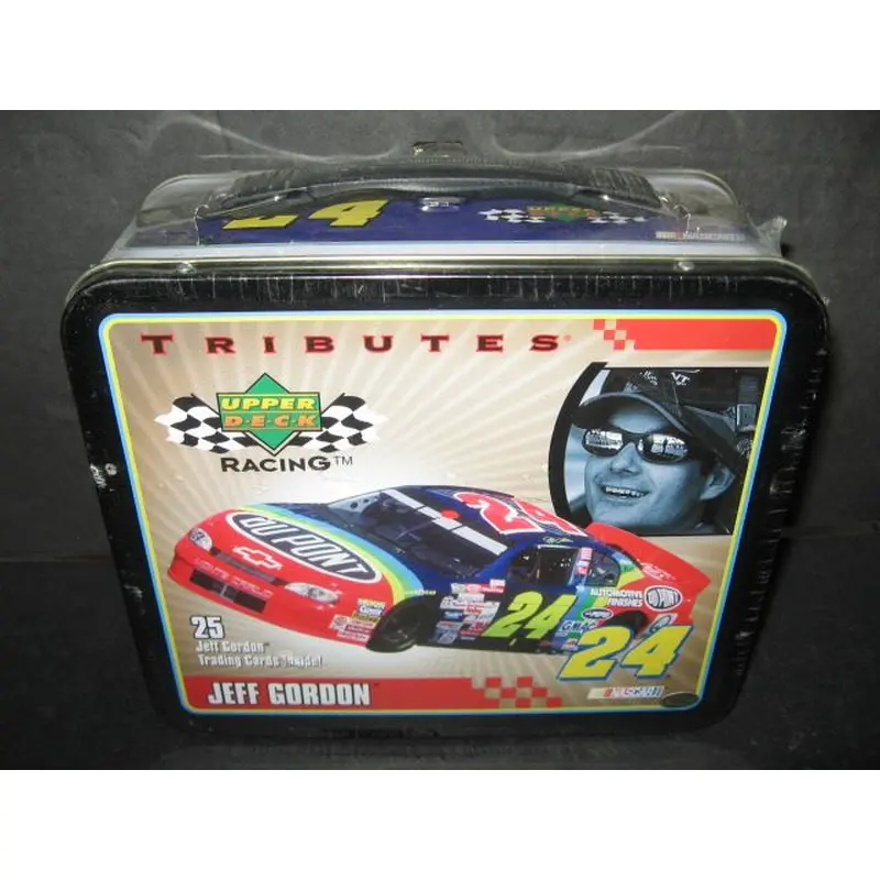 2000 Upper Deck Racing Jeff Gordon Tribute Lunch Box Set