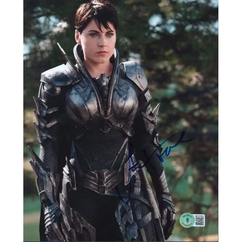 Antje Trua Man of Steel Authentic Signed 8x10 Photo BAS #BA52960