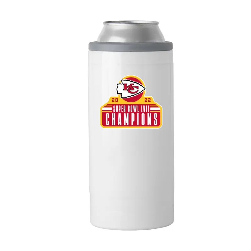 KC Chiefs 12oz SB Champions Slim Can Coolie