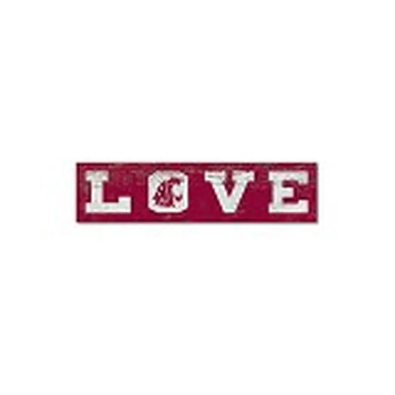 Washington State Wood Plank Stick "LOVE" Magnet