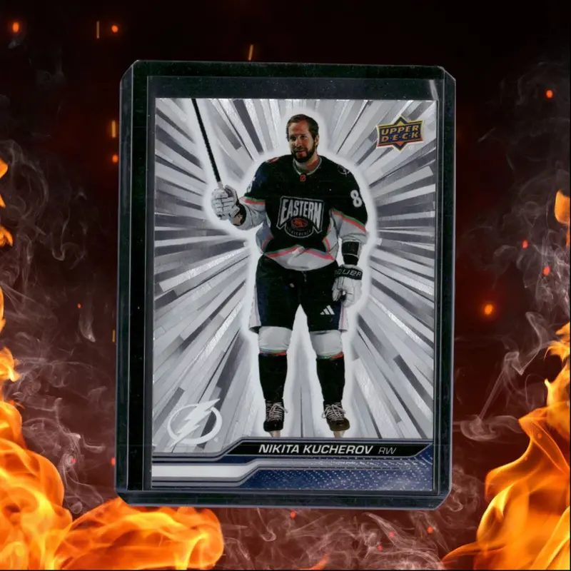 2023-24 Upper Deck Nikita Kucherov Outburst Silver All-Star #656