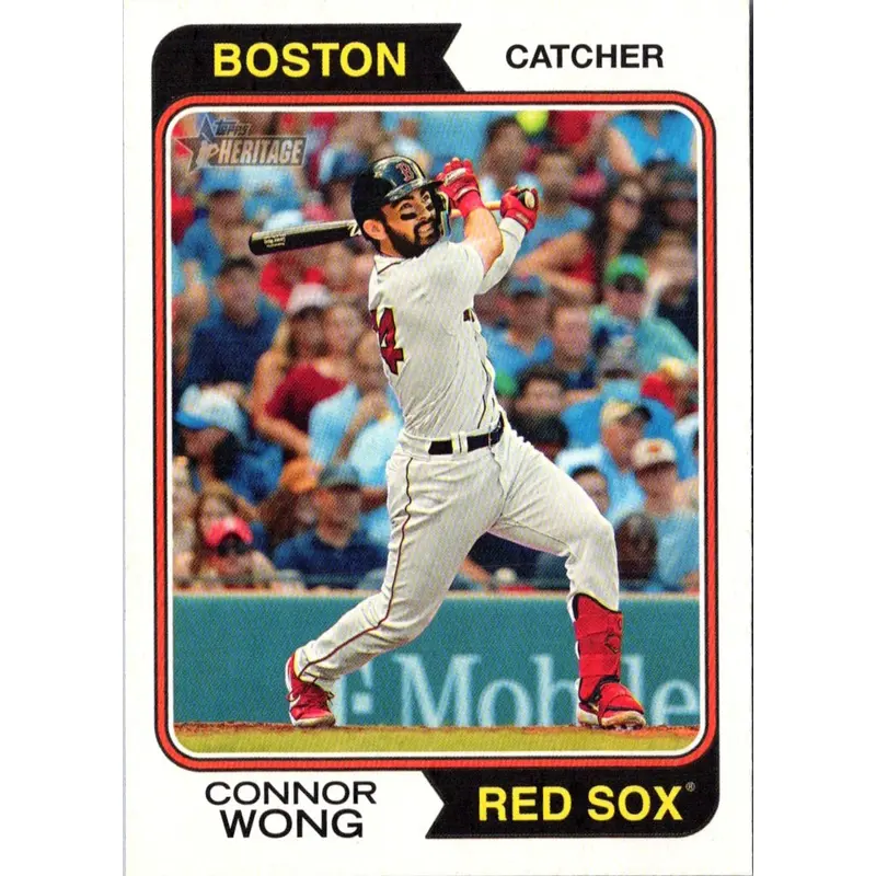 2023 Topps Heritage Connor Wong #366
