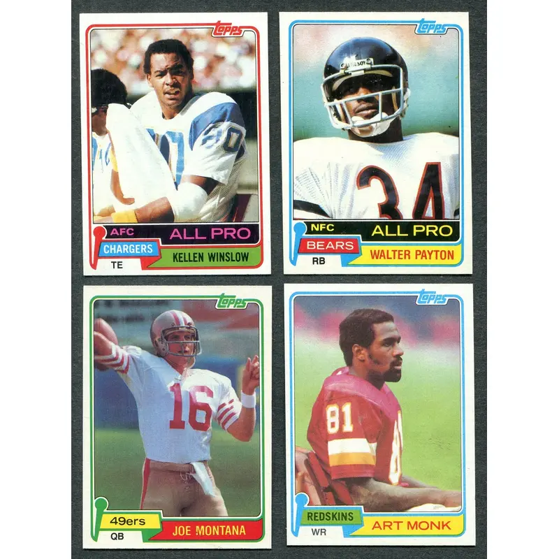1981 Topps Football Complete Set NM NM/MT (528) (23-350)
