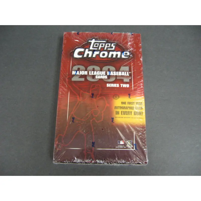 2004 Topps Chrome Baseball Series 2 Box (Hobby)