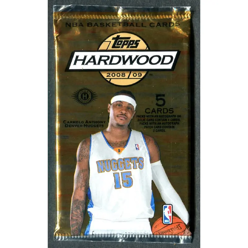 2008/09 Topps Hardwood Basketball Unopened Pack (Hobby) (5)