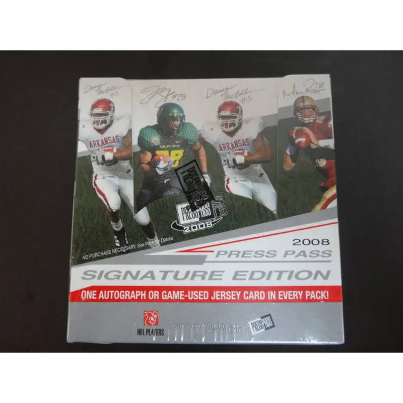 2008 Press Pass Signature Edition Football Box (Hobby)