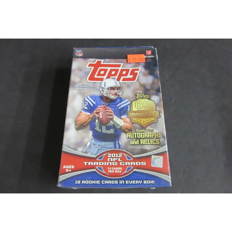 2012 Topps Football Hanger Box (72 Cards)