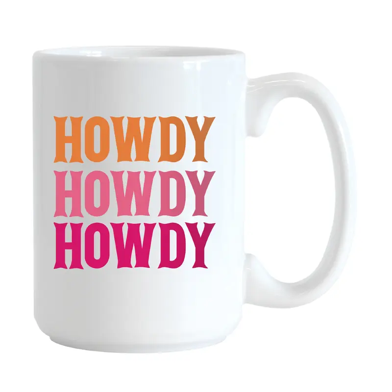 Just A Girl 15oz Howdy Sublimated Mug