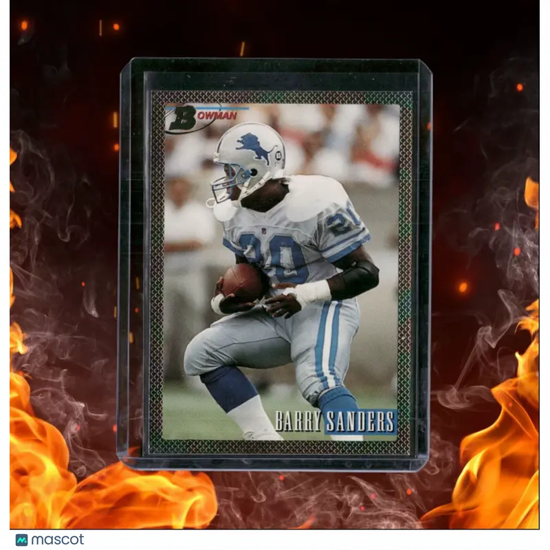 1993 Bowman Barry Sanders Foil #140
