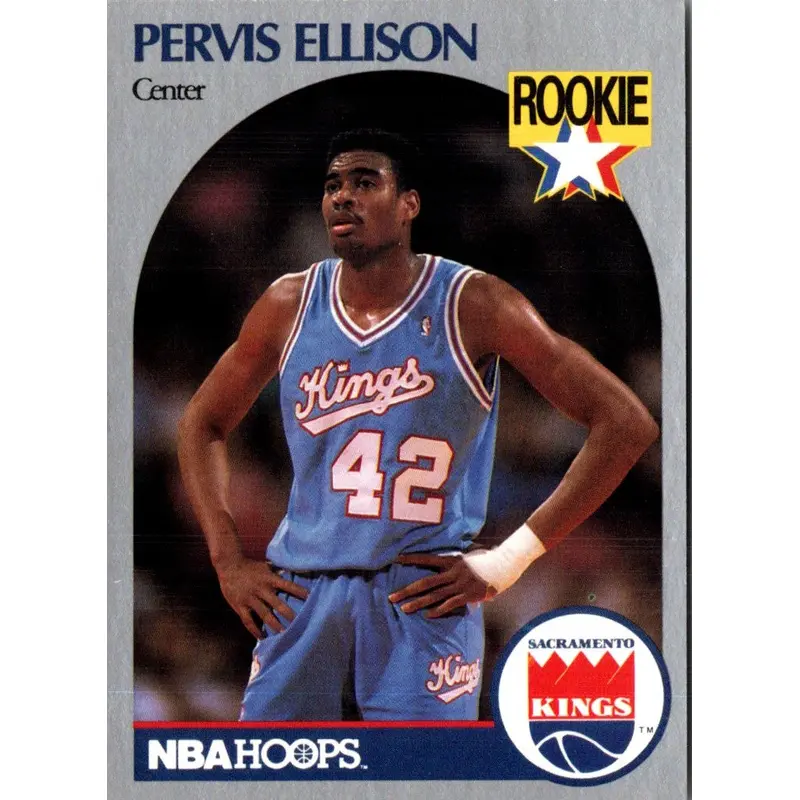 1990 Hoops Pervis Ellison #257 Rookie