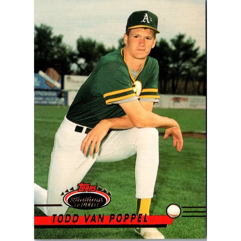 1993 Stadium Club Todd Van Poppel #48