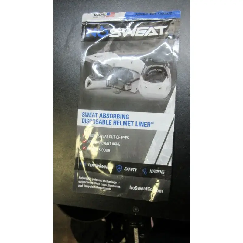 Used No Sweat Disposable Helmet Liner - 2 Liners