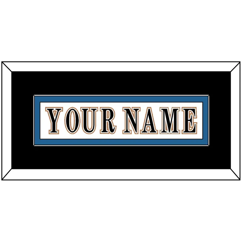 Washington Nameplate - Home White (1995-2007) - Single Mat 3