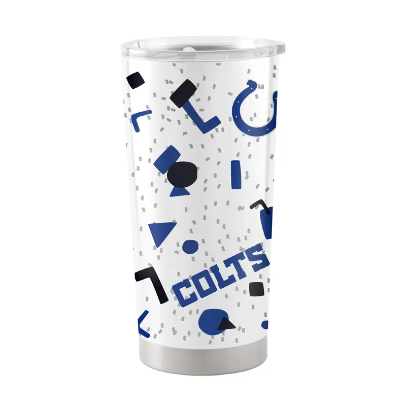 Indianapolis Colts 20oz Flashback Stainless Tumbler