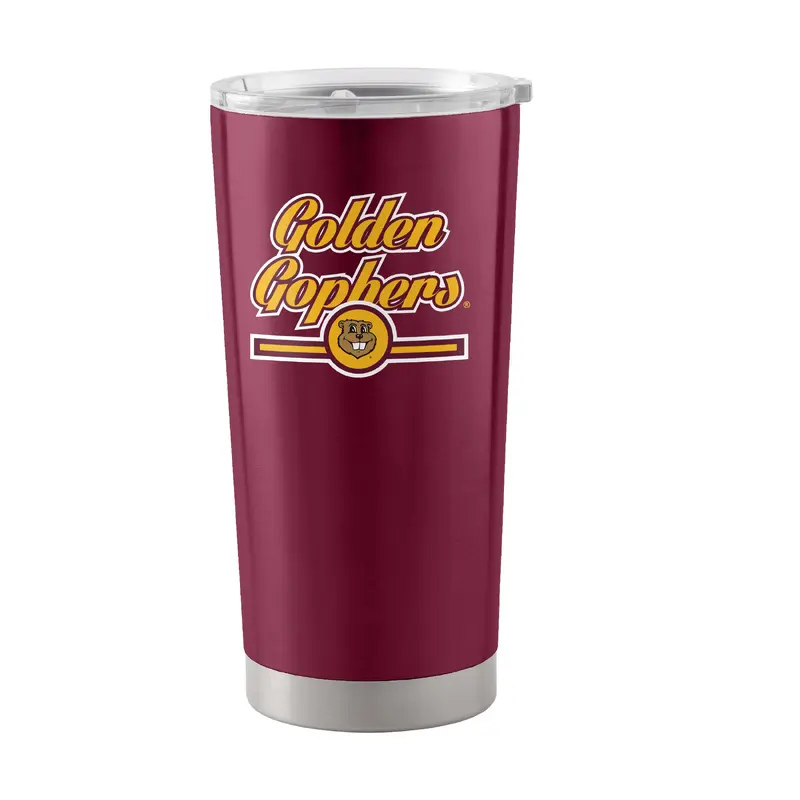 Minnesota 20oz Letterman Stainless Tumbler