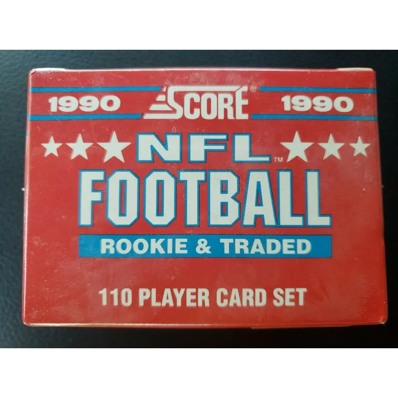 1990 Score Football Rookie and Traded Factory Sealed Set