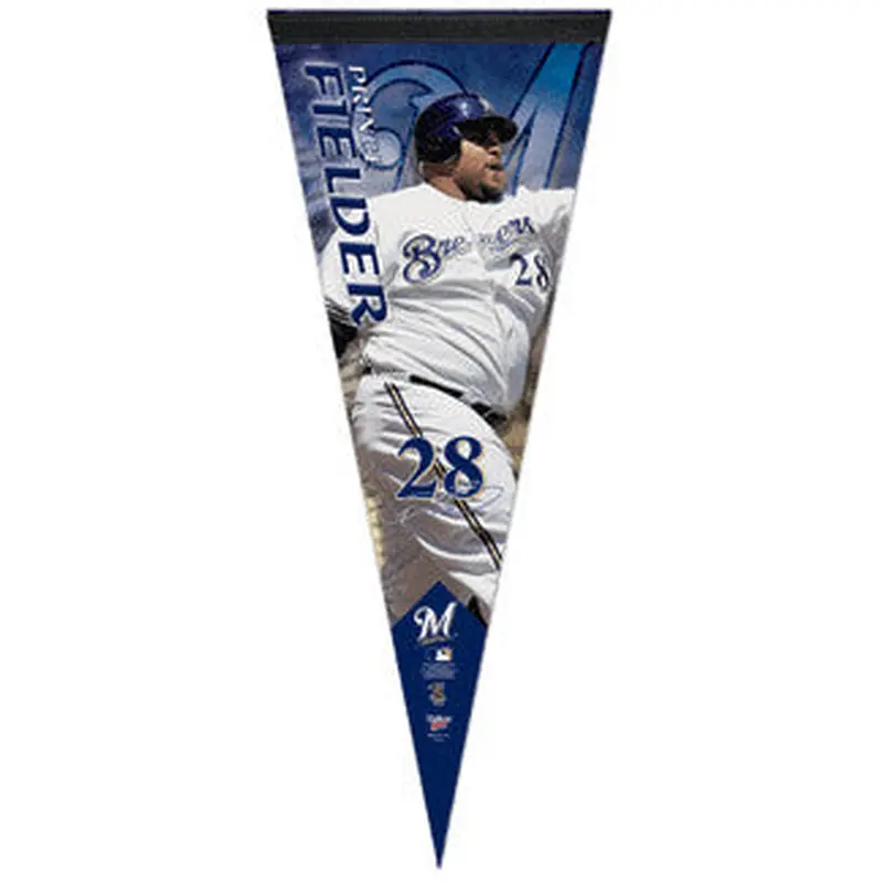 Prince Fielder "Signature" Premium Felt Pennant L.E. /2,009