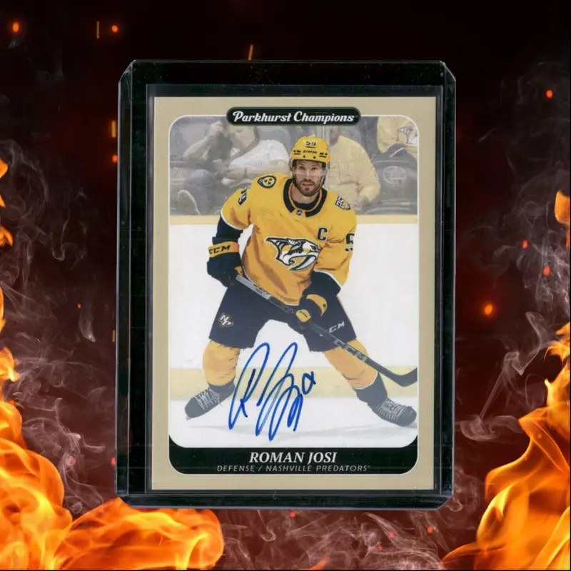 2023-24 Parkhurst Champions Roman Josi Auto #73