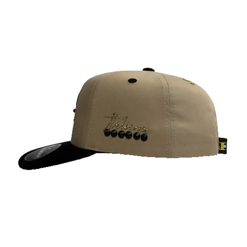 CONTTI HATS BLACK CAPITAN KHAKI