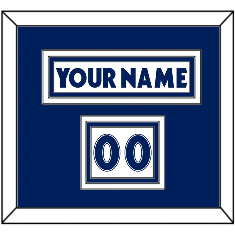 Toronto Nameplate & Number (Shoulder) - Home White (1997-2000) - Triple Mat 1