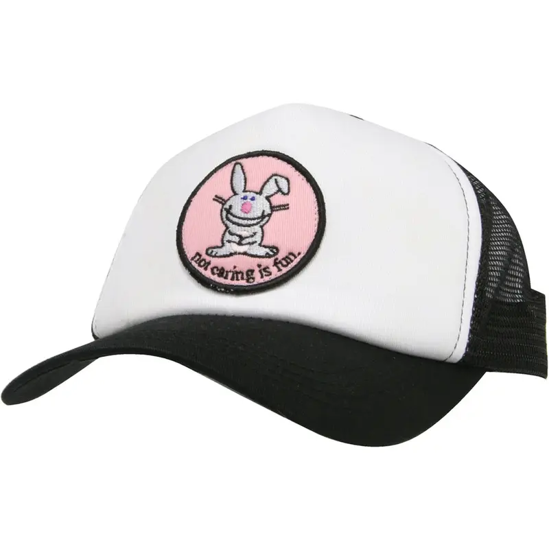 Happy Bunny - Not Caring Trucker Cap