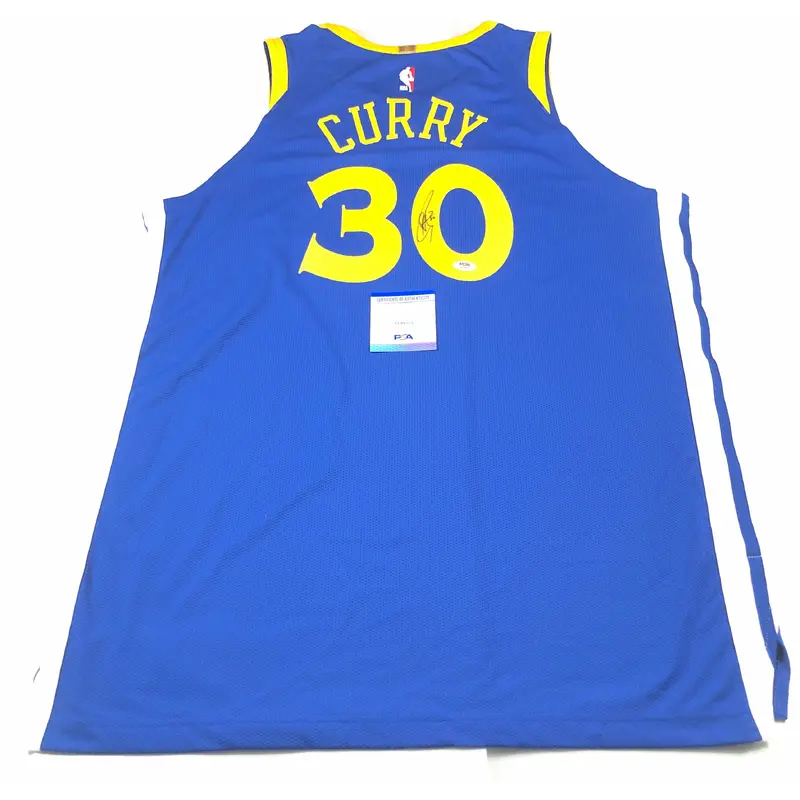 Stephen Curry signed jersey PSA/DNA Golden State Warriors Autographed