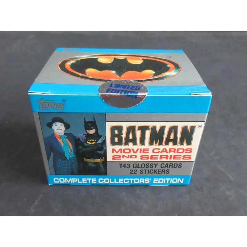 1989 Topps Batman Movie Cards 2nd Series Factory Set