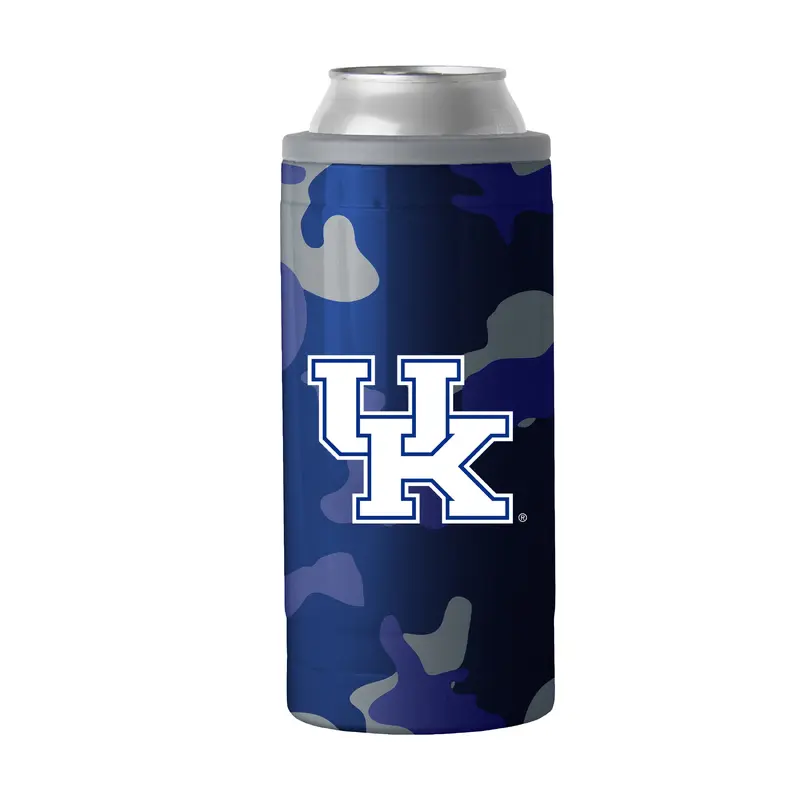 Kentucky 12oz Camo Swagger Slim Can Coolie