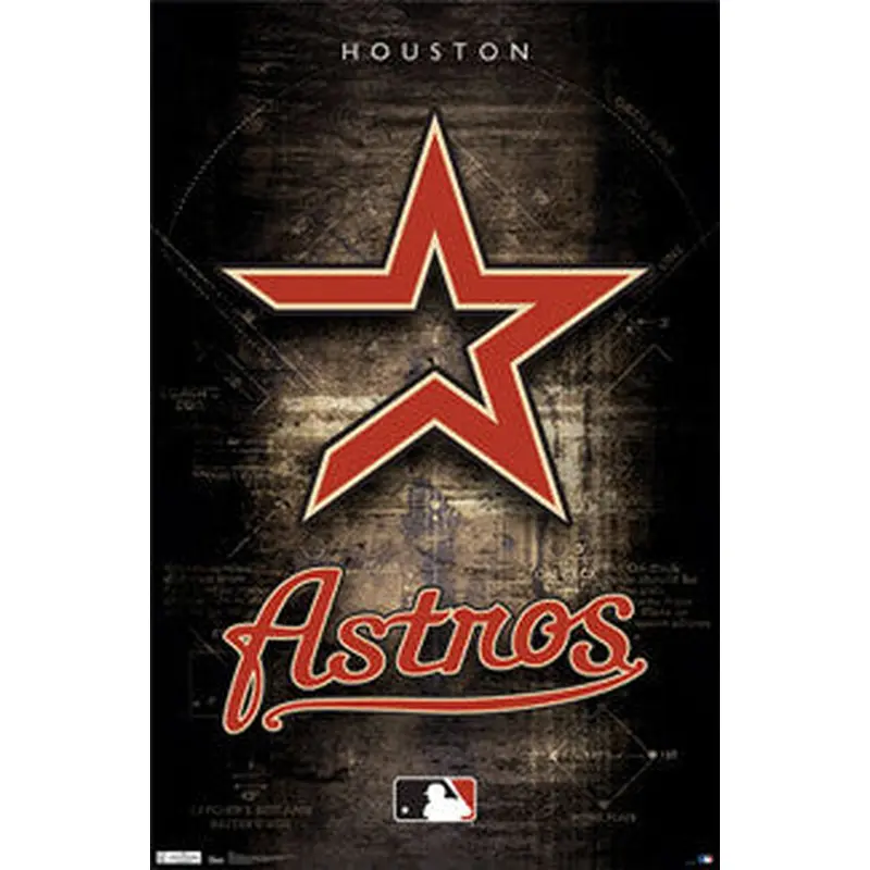 Houston Astros Official Team Logo Poster - Trends Int'l.