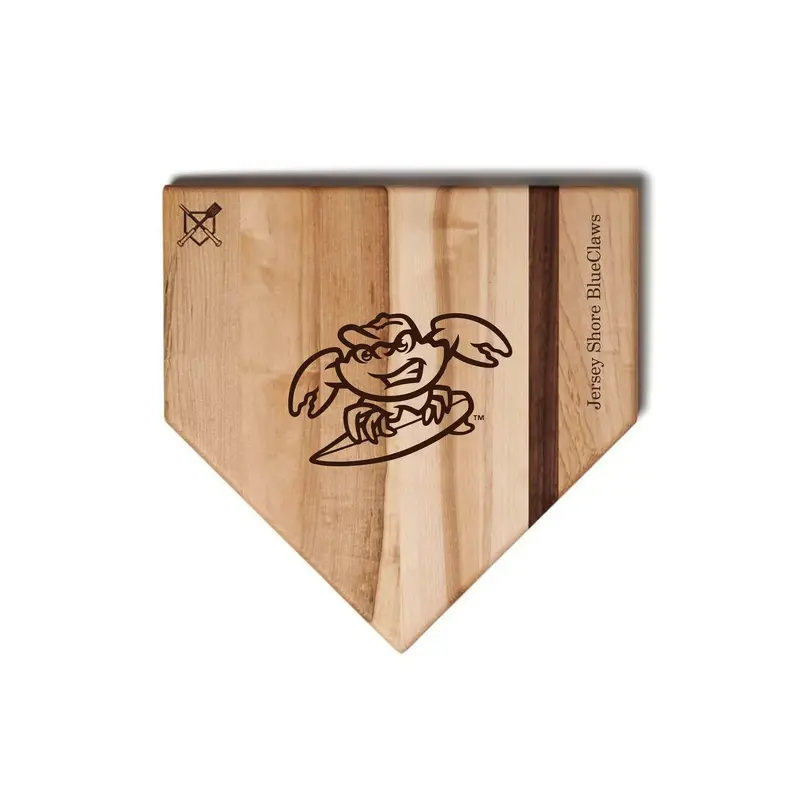Jersey Shore BlueClaws Home Plate 12" Cutting Board