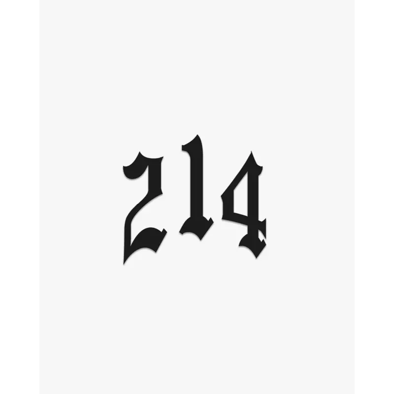 THE (214) VANQUISH PREMIUM DECAL