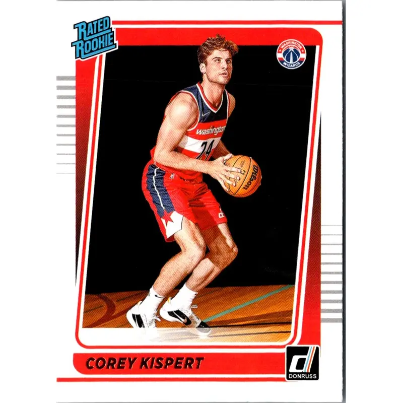 2021 Donruss Rated Rookies Corey Kispert #233