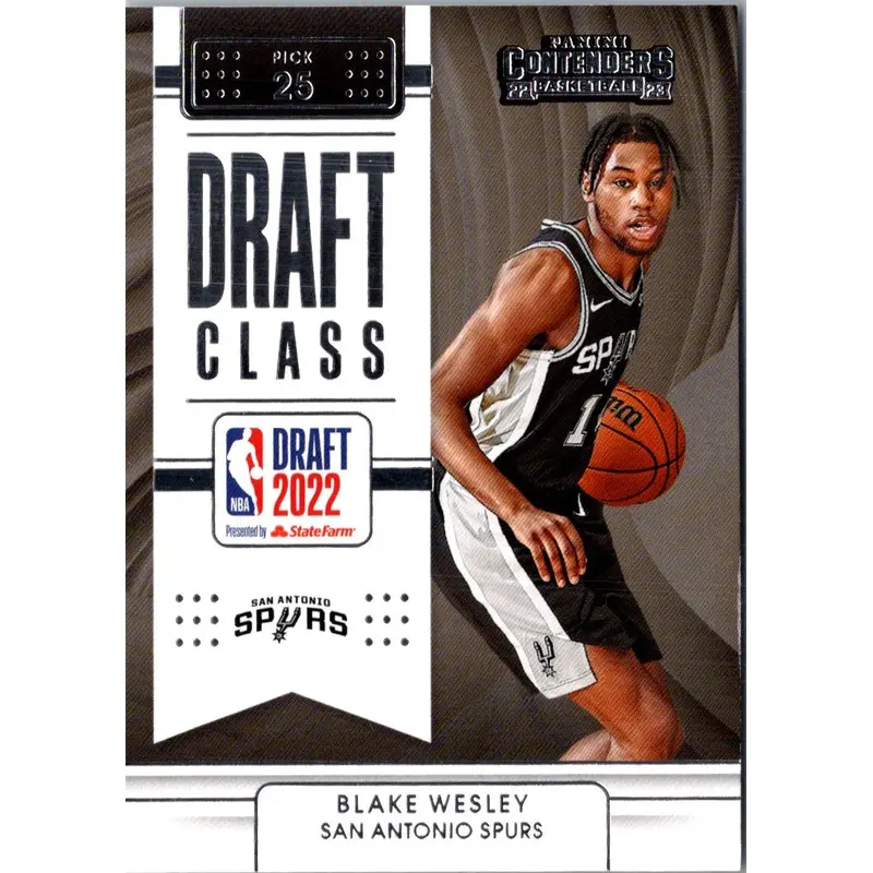 2022 Panini Contenders 2022 Draft Class Blake Wesley #24