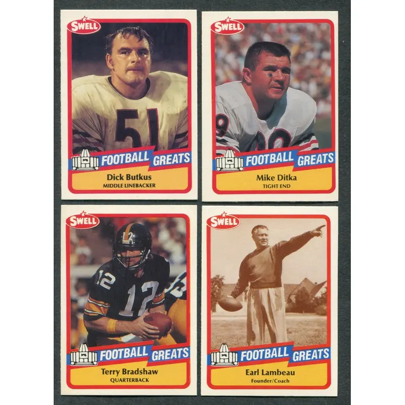 1989 Swell Greats Football Complete Set NM NM/MT (150) (24-470)
