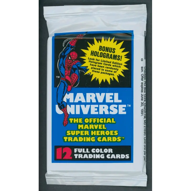 1990 Impel Marvel Universe Unopened Series 1 Pack