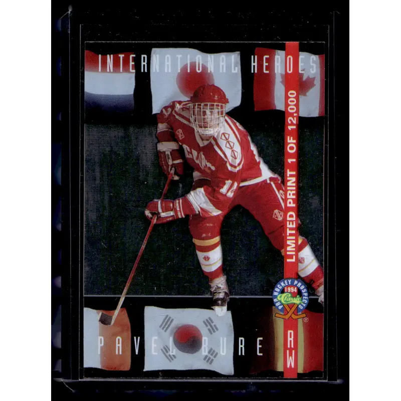 1994 Classic Pro Hockey Prospects - International Heroes - Pavel Bure #LP22 /12000
