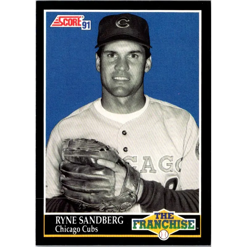 1991 Score Ryne Sandberg #862
