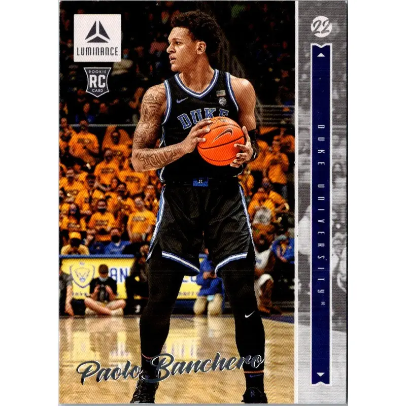 2022 Panini Chronicles Draft Picks Luminance Paolo Banchero #27