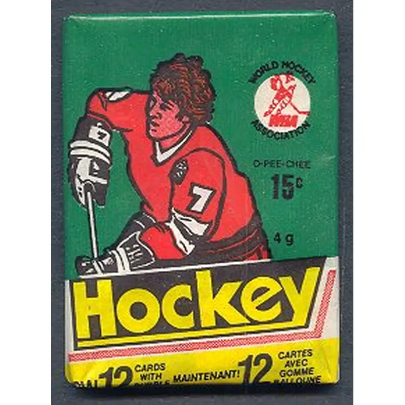 1977/78 OPC O-Pee-Chee WHA Hockey Unopened Wax Pack