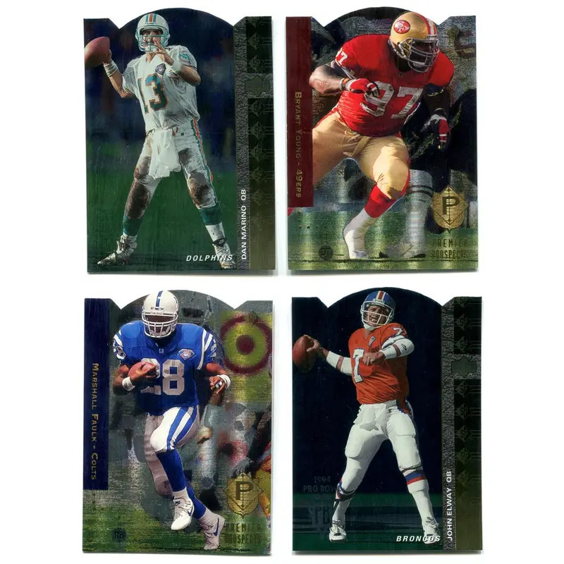 1994 Upper Deck SP Football Die Cut Complete Set (200) NM/MT MT (23-200)