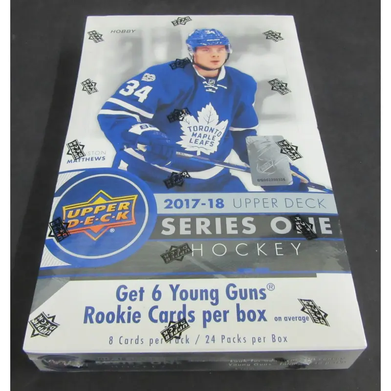 2017/18 Upper Deck Hockey Series 1 Box (Hobby)