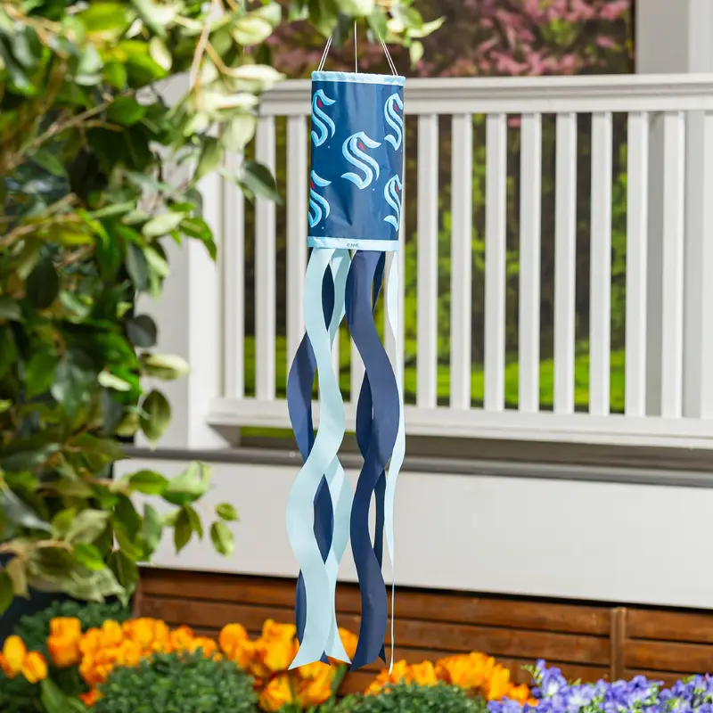 Evergreen Seattle Kraken Windsock