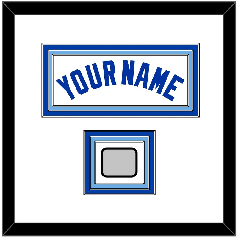 Toronto Name & World Series Patch - Home White (1981-1996) - Triple Mat 2