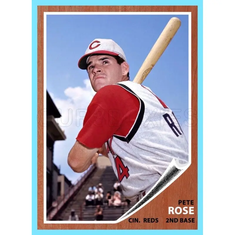 Pete Rose 1962 Topps Custom Card - 4302