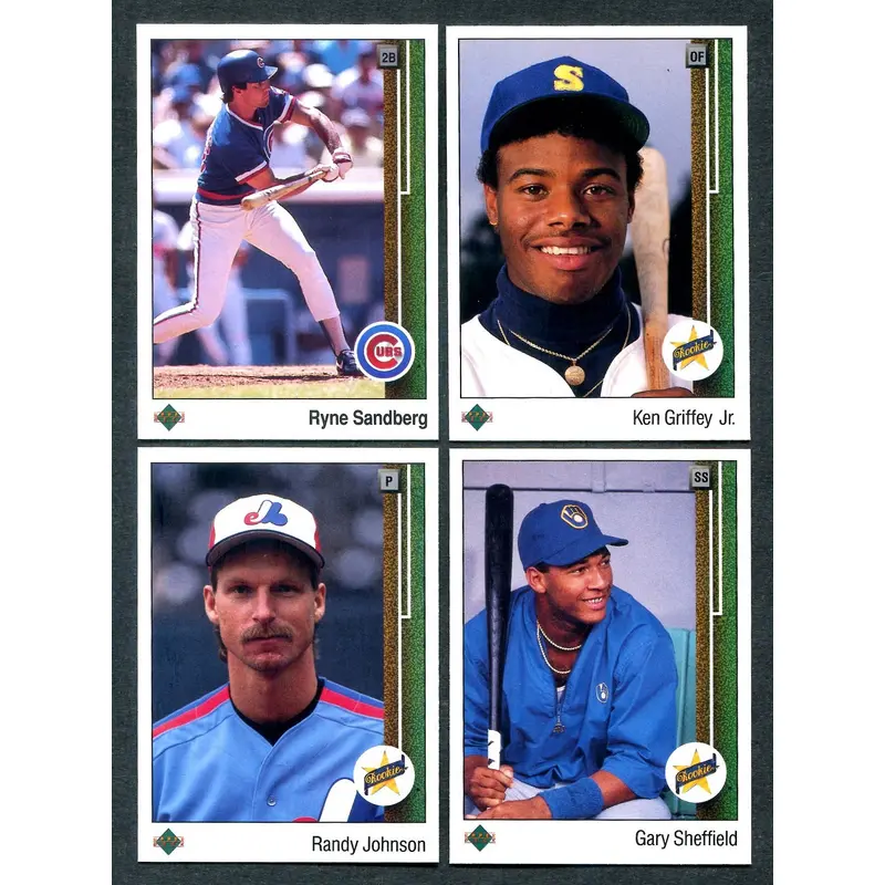 1989 Upper Deck Baseball Complete Set (800) NM NM/MT (24-555)