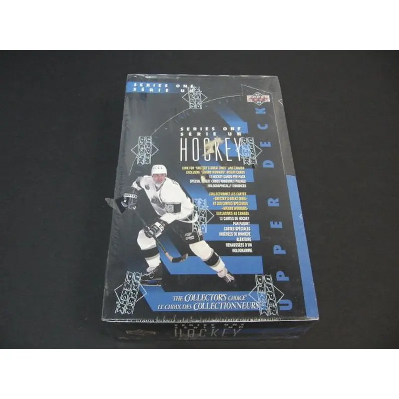 1993/94 Upper Deck Hockey Series 1 Box (French)