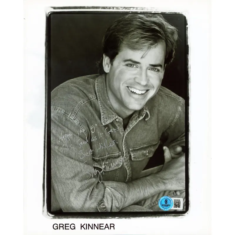 Greg Kinnear As Good as It Gets "Hope You Go.." Signed 8x10 Photo BAS #BS20658