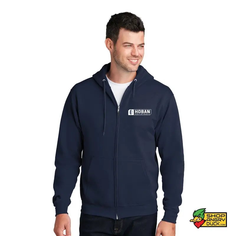 Hoban Volleyball Full Zip Hoodie