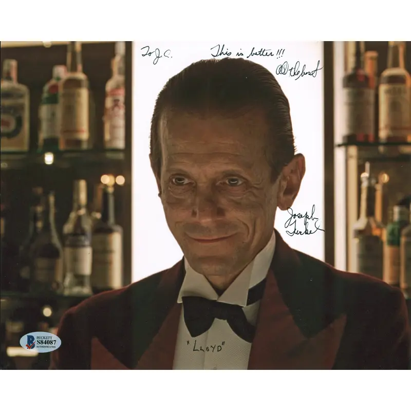 Joe Turkel The Shining Authentic Signed 8x10 Photo Autographed BAS #S84087