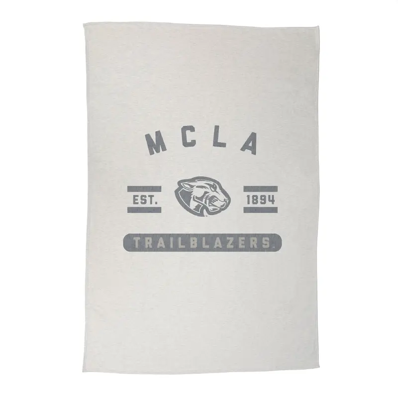 Massachusetts College of Liberal Arts Sublimated Sweatshirt Blanket